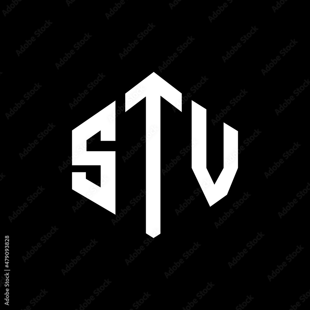 STV letter logo design with polygon shape. STV polygon and cube shape logo design. STV hexagon vector logo template white and black colors. STV monogram, business and real estate logo. STV letter logo design with polygon shape. STV polygon and cube shape logo design. STV hexagon vector logo template white and black colors. STV monogram, business and real estate logo.