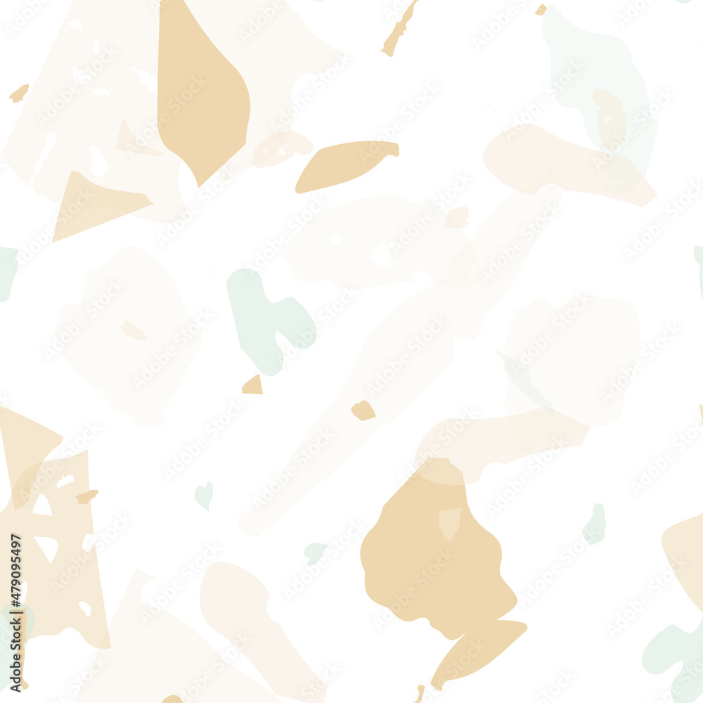 Terrazzo seamless pattern. Earthy minimalistic Terrazzo seamless pattern. Earthy minimalistic