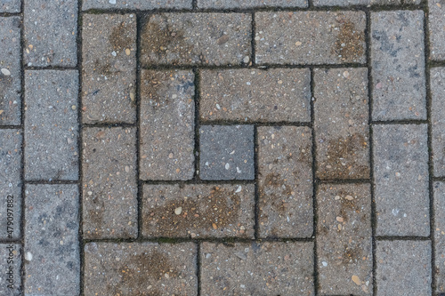 Stone pavement. Paving slab. Background, texture. 