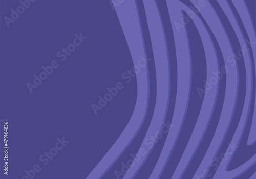 Simple background with purple waving motion lines pattern and some copy space area