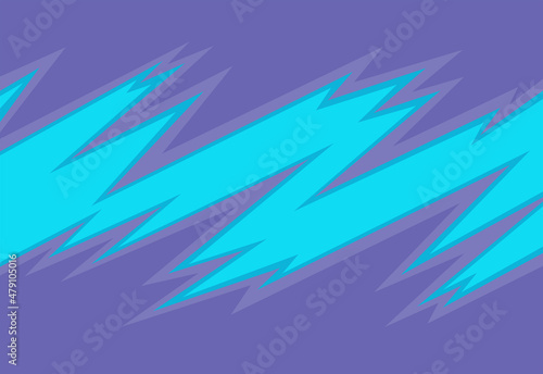 Abstract background with purple spikes and jagged zigzag line pattern and some copy space area