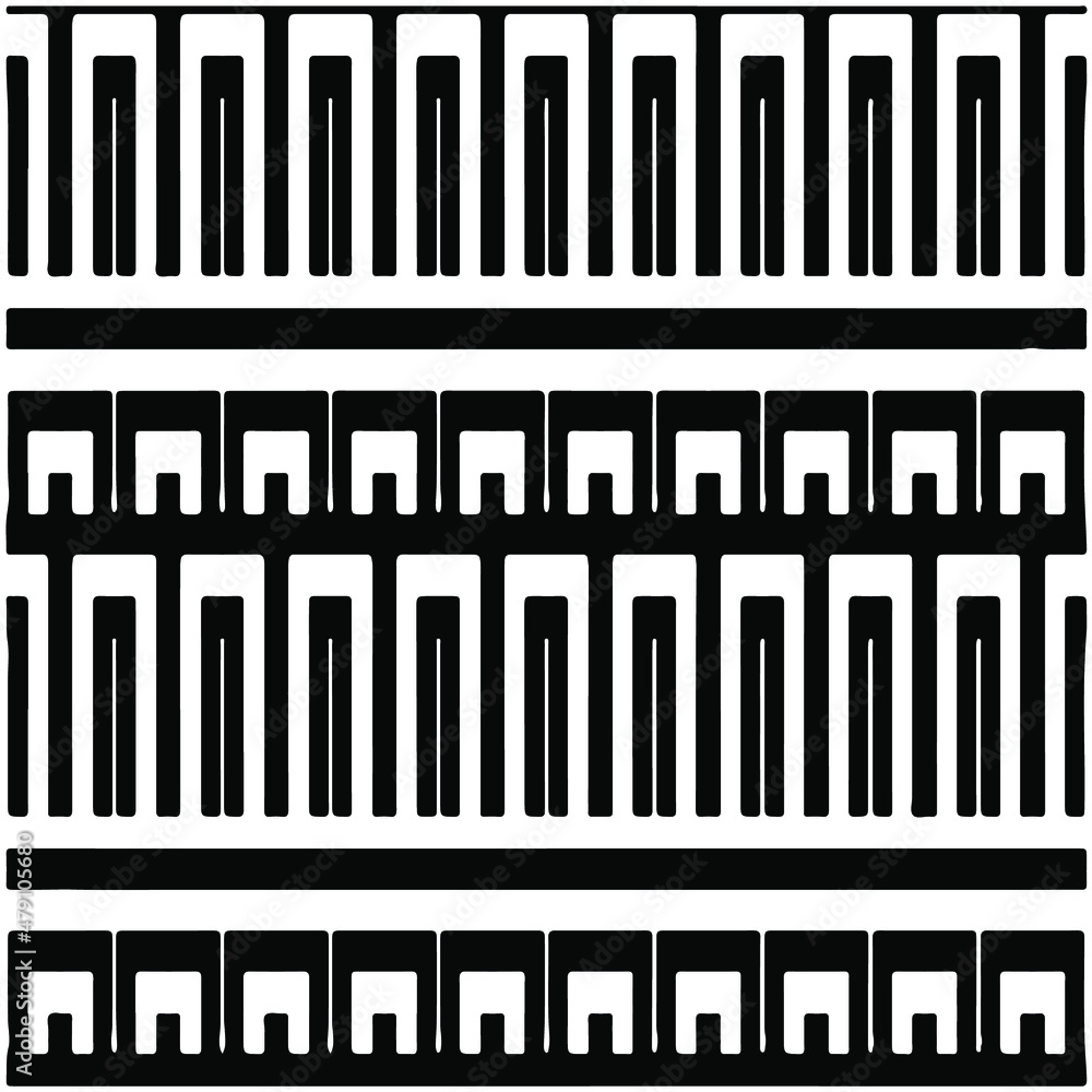 Seamless ethnic pattern.Abstract Geometric Pattern generative computational art illustration.Black and
white pattern for wallpapers and backgrounds. Seamless ethnic pattern.Abstract Geometric Pattern generative computational art illustration.Black and
white pattern for wallpapers and backgrounds.
