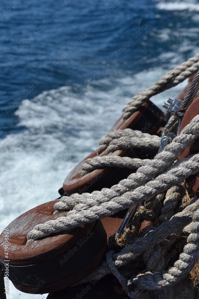 Fototapeta premium Rigging