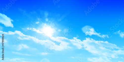 空　雲　風景　背景