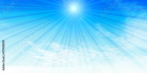 空　雲　風景　背景