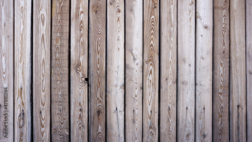 Wood texture background, real wood textured vertical boards © Ulev