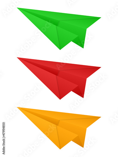 Paper airplane set