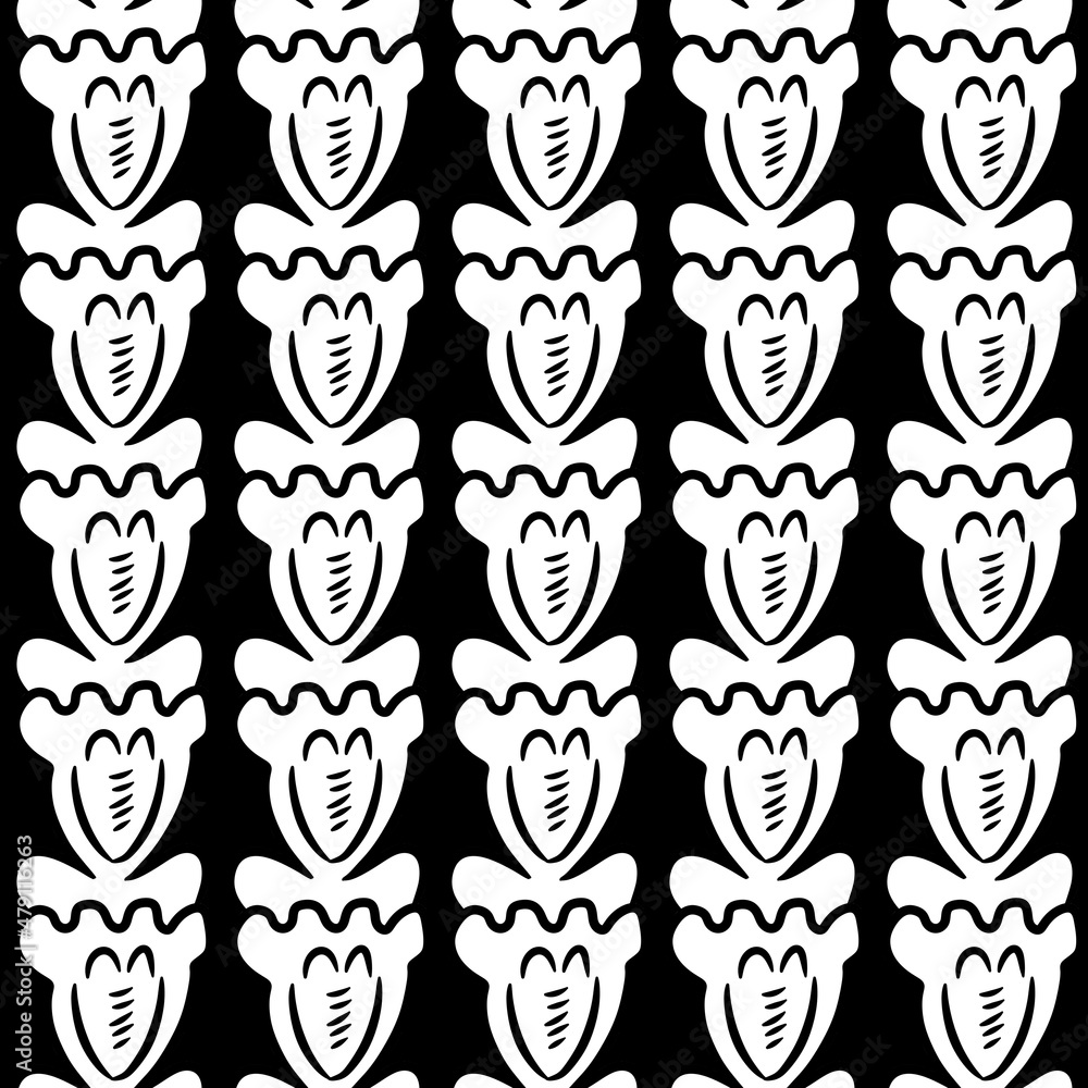 seamless pattern of cute cartoon seamless pattern of cute cartoon