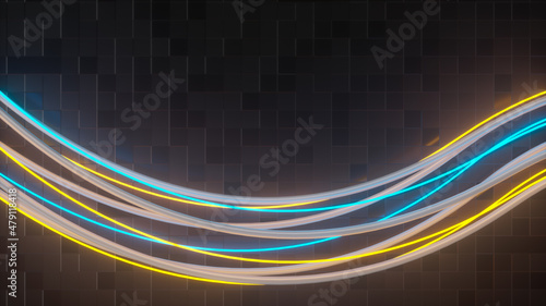 abstract energy lines