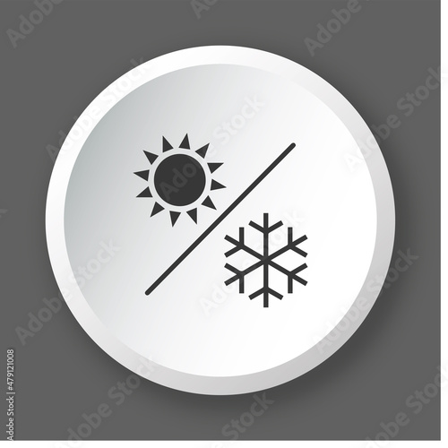 Logo régulation de la température.