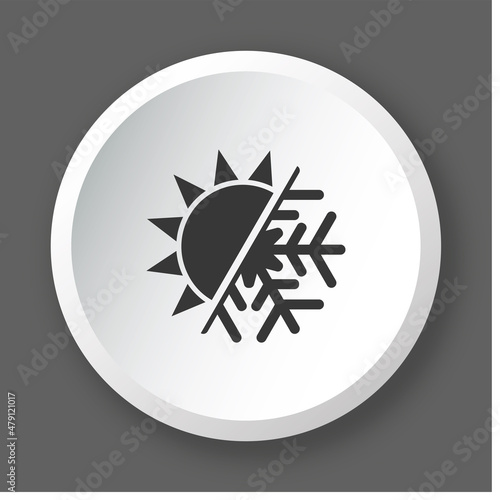 Logo régulation de la température.