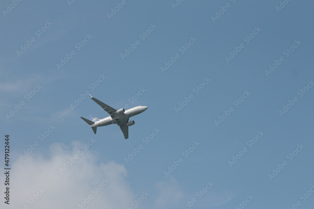airplane in flight airplane in flight