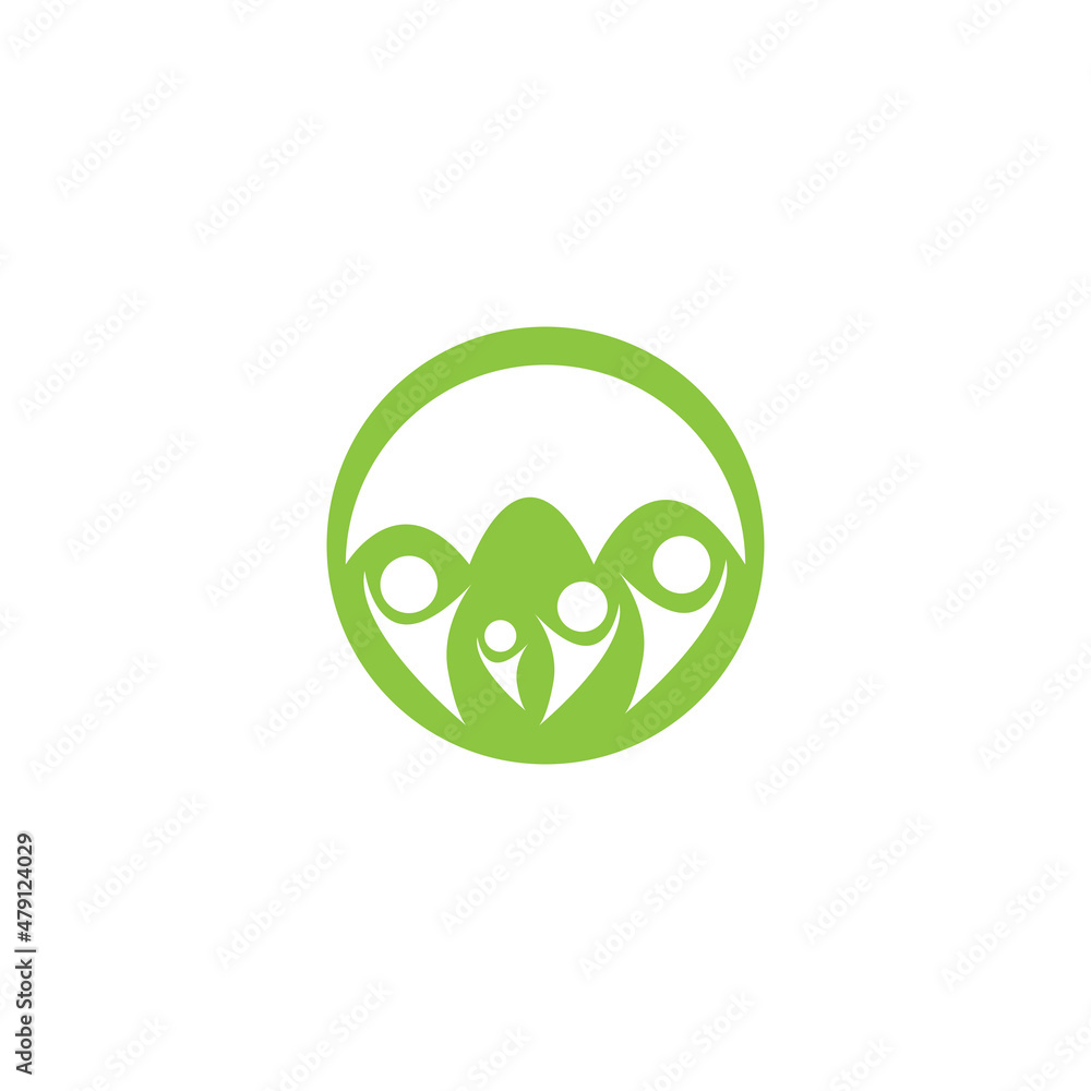 Community, network and social icon Community, network and social icon