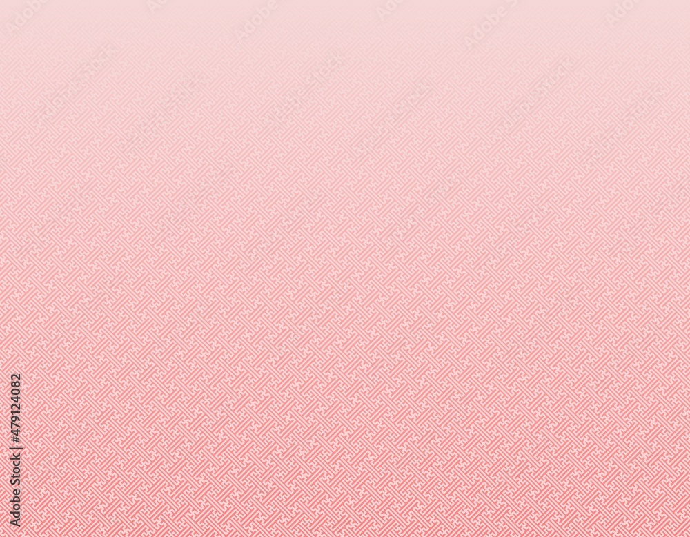 Fototapeta premium 紗綾形模様 和風グラデーション背景素材