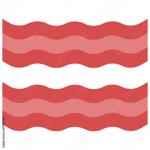 bacon flat icon