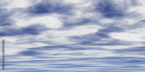 Blue sky with clouds. Abstract background. 