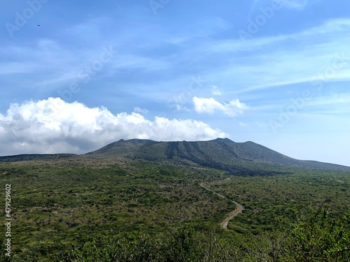 伊豆大島 三原山 外輪山 展望台 富士箱根伊豆国立公園 伊豆諸島 東京