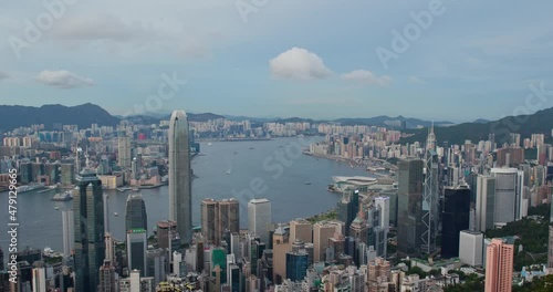 Wallpaper Mural Hong Kong city Torontodigital.ca