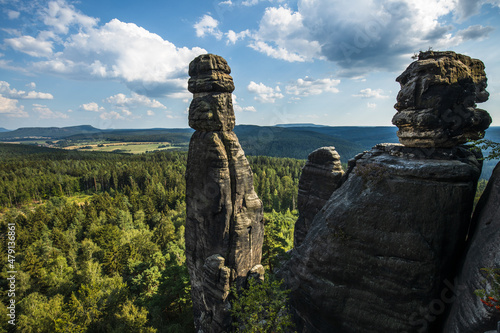 Pfaffenstein Barbarine Sächsische Schweiz