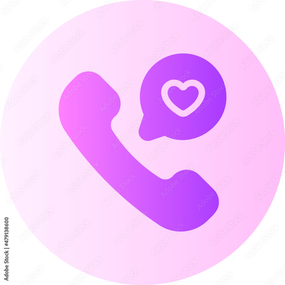 phone call gradient icon phone call gradient icon
