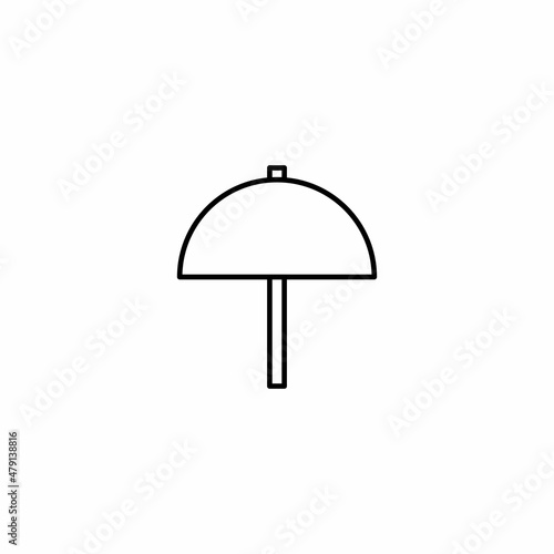 umbrella icon. sign design. Vector illustration for graphic design, Web, UI, app.