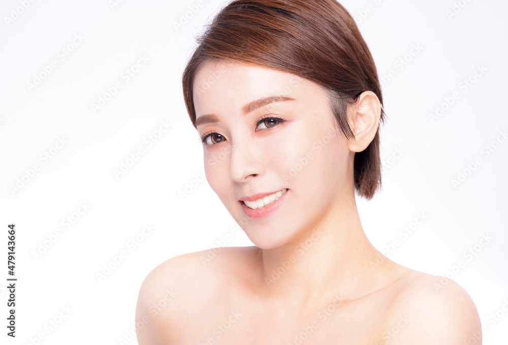 Beauty asian women face with skin care healthy Beauty asian women face with skin care healthy