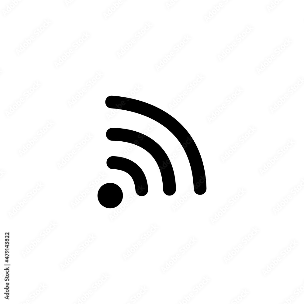 Wireless design logo template vector Wireless design logo template vector