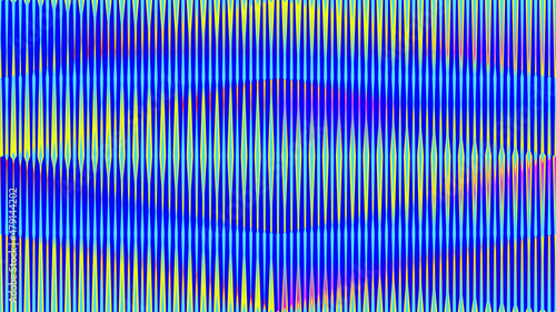 Glitch distorted geometric background . Modern art design . Noise destroyed glitched poster . Trendy defect error background with speed lines . Glitched artwork  .Psyhodelic effect .vector 