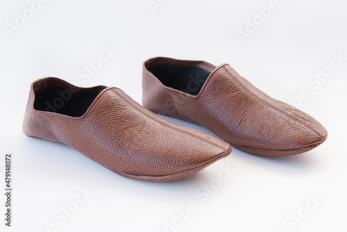 Kamarchin, a domestic shoe made of goat leather.