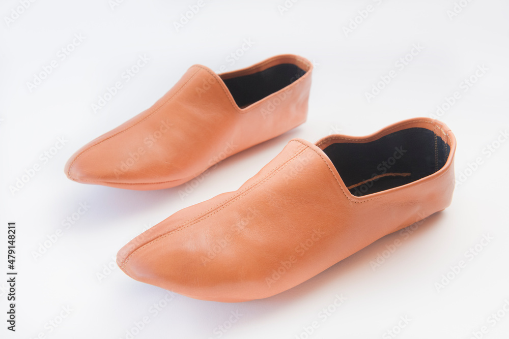Kamarchin, a domestic shoe made of goat leather. Kamarchin, a domestic shoe made of goat leather.