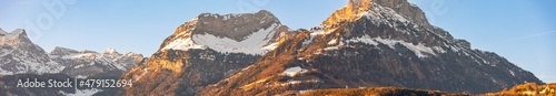 Panorama Berge im Winter