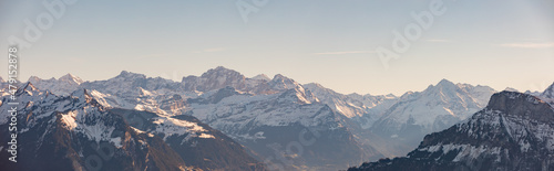 Panorama Berge im Winter
