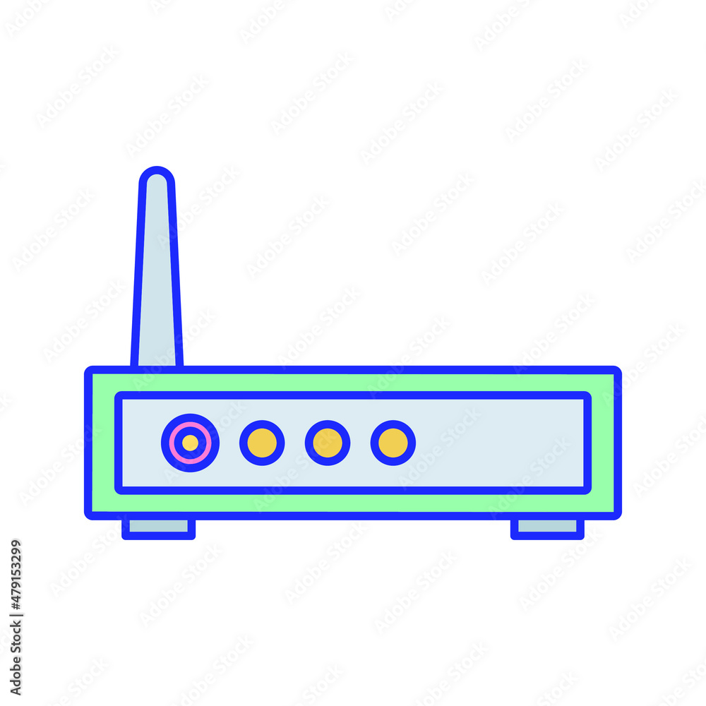 Modem Router Vector icon which is suitable for commercial work and easily modify or edit it
Modem Router Vector icon which is suitable for commercial work and easily modify or edit it
