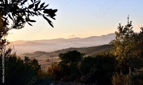 couchers de soleil sur le var les maures