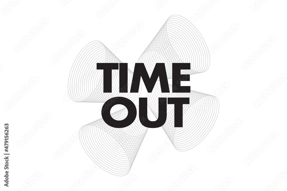 Modern, simple, bold typographic design of a saying