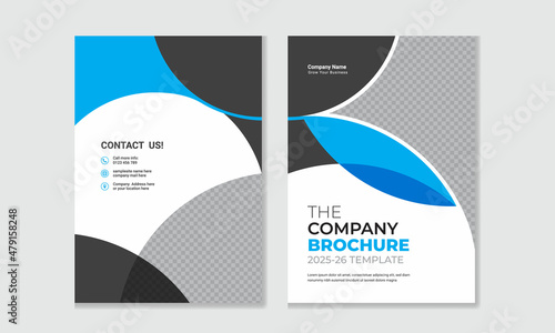 business brochure cover vector design, Annual report Leaflet abstract background, Modern poster, and magazine layout template.