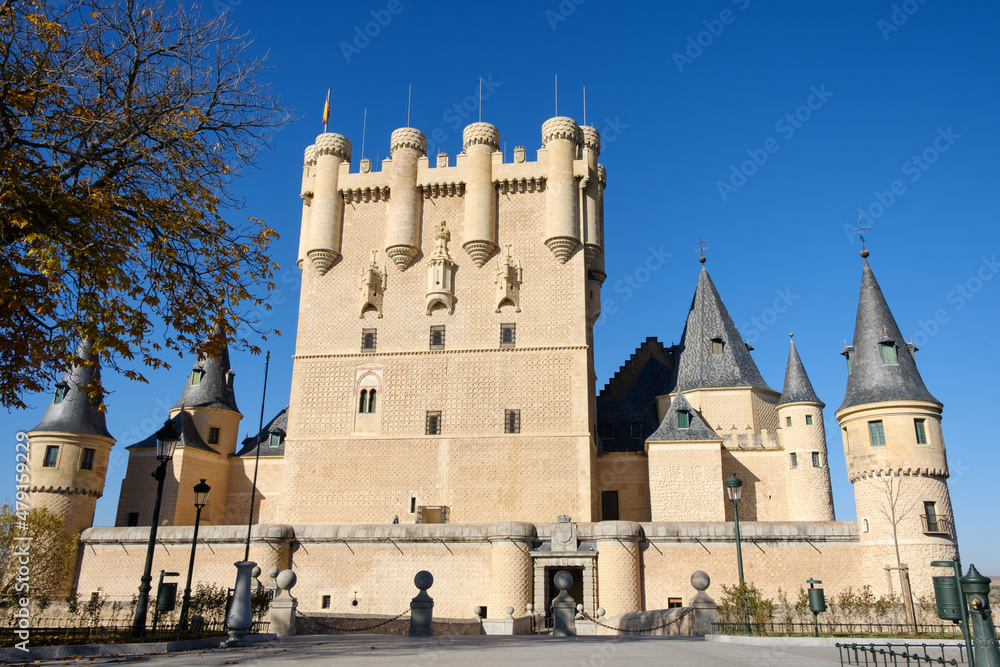 Keep of the Alcazar de Segovia, Castilla y Leon. Spain
