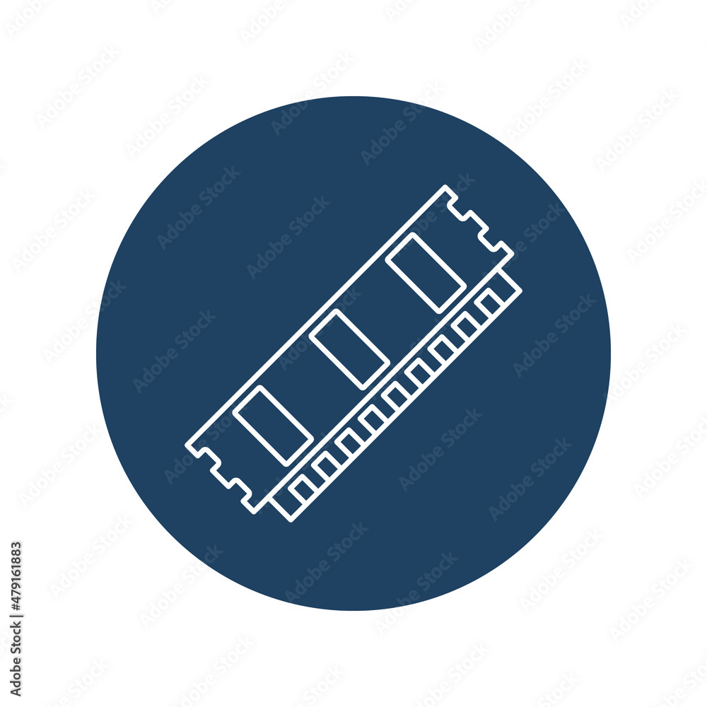 Ram Vector icon which is suitable for commercial work and easily modify or edit it
Ram Vector icon which is suitable for commercial work and easily modify or edit it
