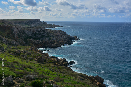 Malta klify © Wojciech