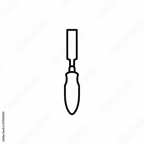 chisel vector icon