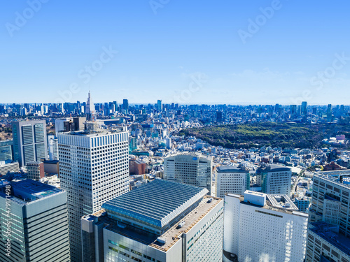 都庁から眺める東京シティビュー