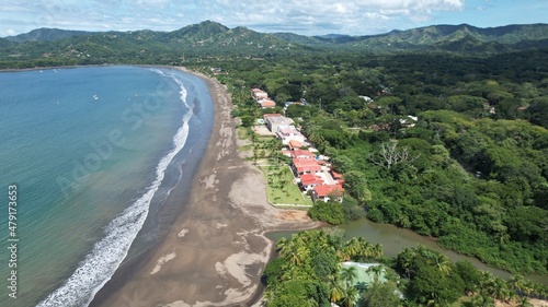 Potrero Beach near Flamingo in Guanacaste, Costa Rica