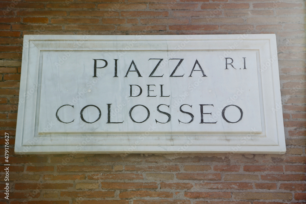 Rome, Italy - June 2019 - Colosseum in Rome. Colosseum is the most landmark in Rome. Huge Roman amphitheatre. Rome, Italy - June 2019 - Colosseum in Rome. Colosseum is the most landmark in Rome. Huge Roman amphitheatre.