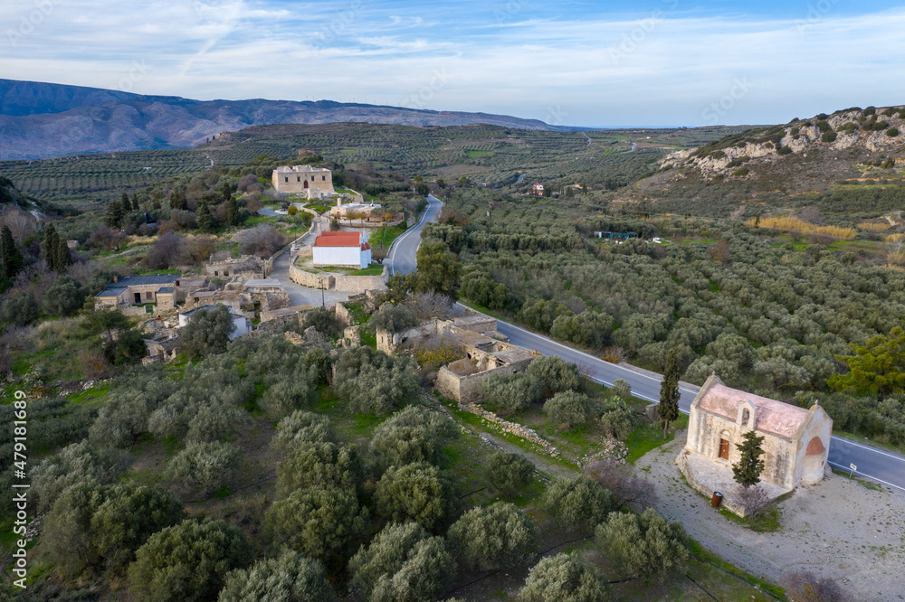 The Venetian villa Dei Mezzo, also known as the Seragio by local people ...