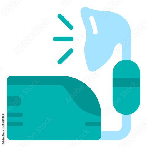 nebulizer flat icon