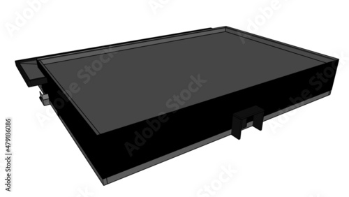 industrial building and warehouse