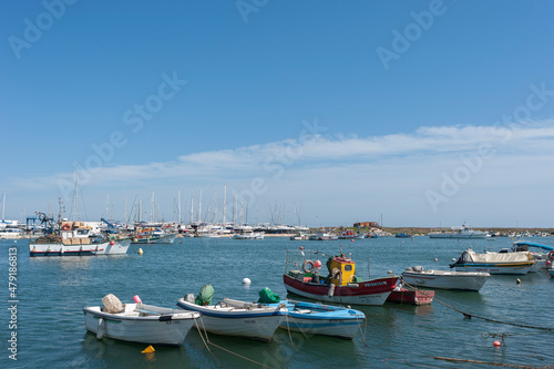 Fishing port in Lagos in the Algarve