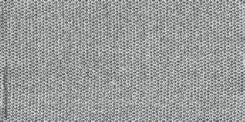 Vector fabric texture. Distressed texture of weaving fabric. Grunge background. Abstract halftone vector illustration. Overlay to create interesting effect and depth. Black isolated on white. EPS10.