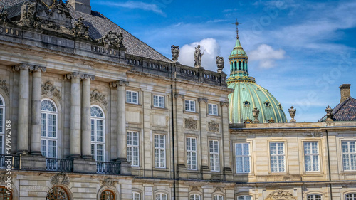 Dänemark Frederiks Kirke (Marmorkirche) in Kopenhagen Amalienborg