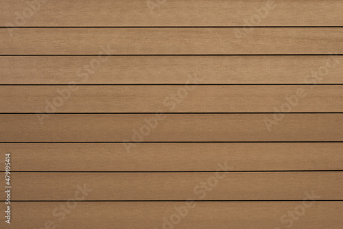 Exterior wooden decking or flooring isolated on white background